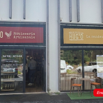 Enseigne bâche pour la sandwicherie Hug’O.