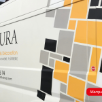 Marquage véhicule pour Moura Rénovation & Décoration.